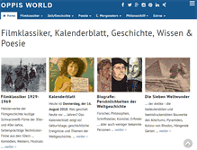 Tablet Screenshot of oppisworld.de